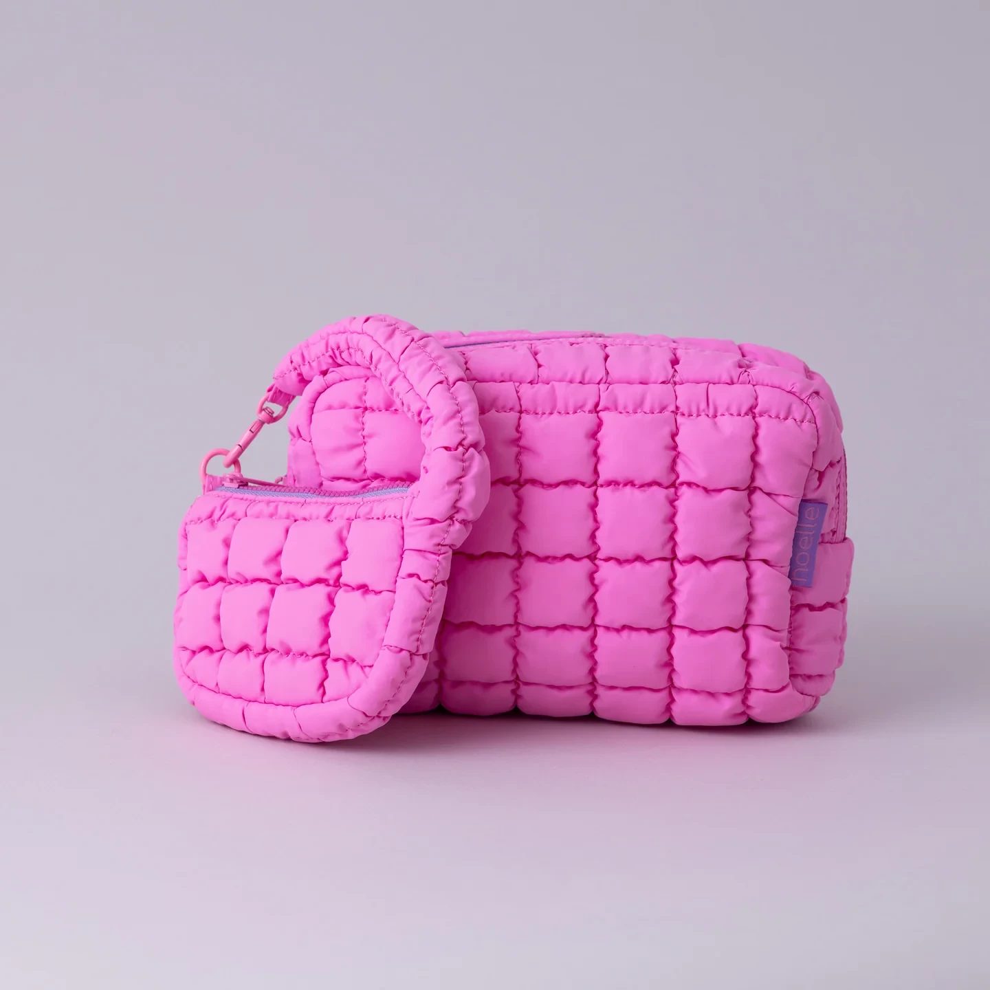 Cosmetic Bag Quilt Stash Pink