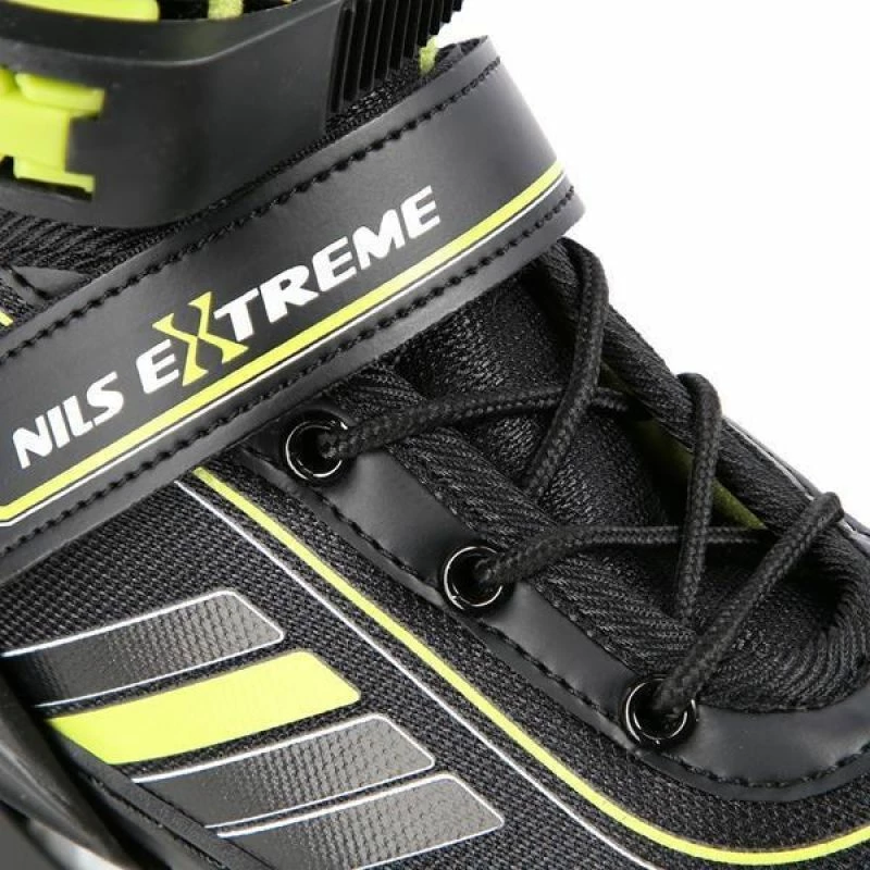 Rollera 2-në-1 Nils Extreme NH18191, të zinj-limon, madhësia L (39-43)
