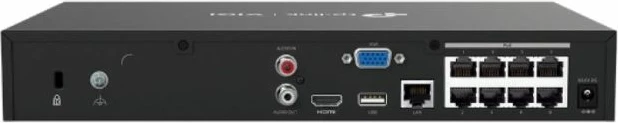 Regjistrues video rrjeti (NVR) TP-LINK VIGI NVR1008H-8P, 8-kanal, PoE+, 4K HDMI, deri 10TB, i zi