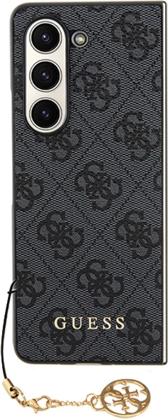 Mbështjellës Guess GUHCZFD5GF4GGR F946 për Samsung Galaxy Z Fold5, 4G Charms, Gri