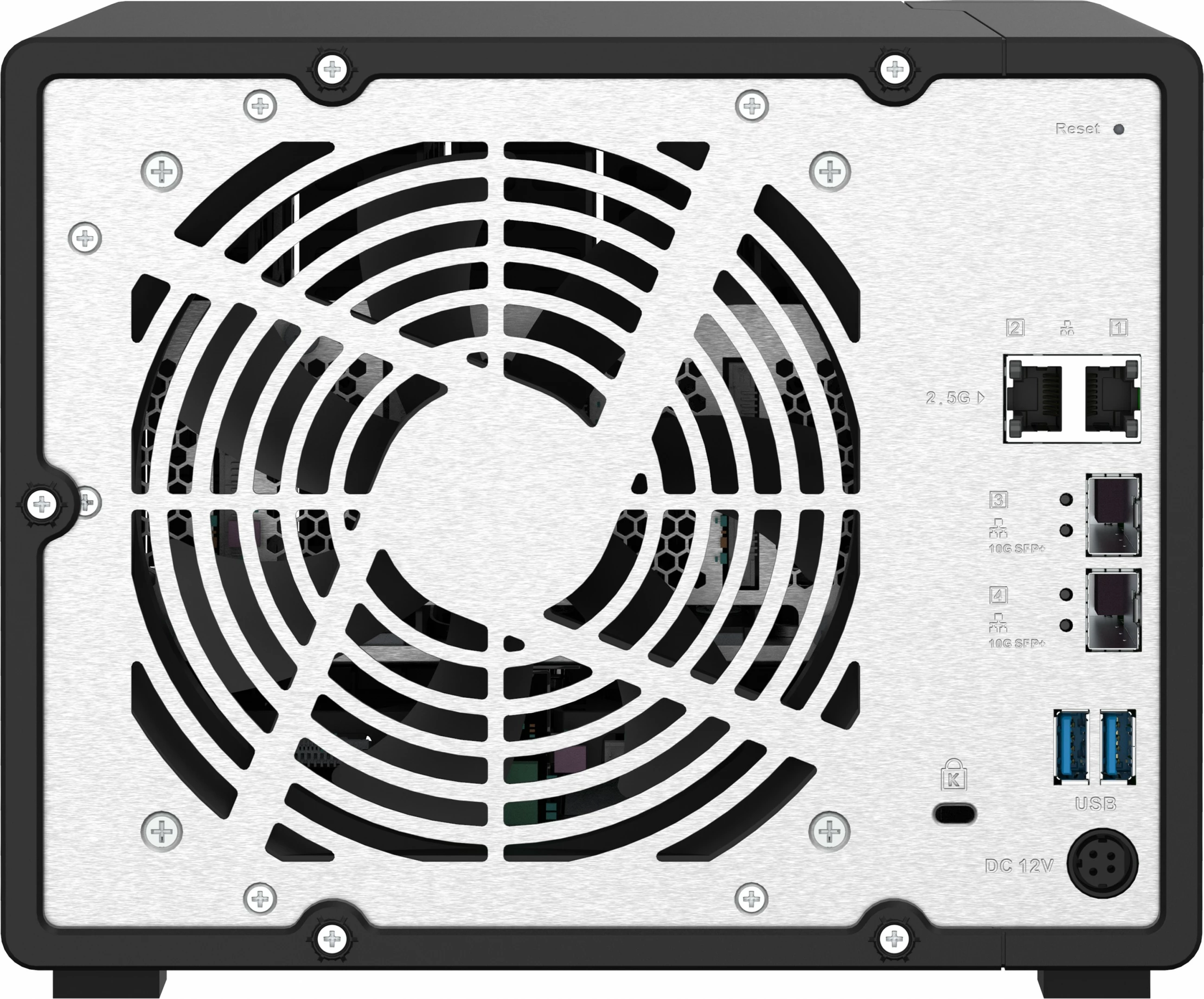 NAS QNAP TS-932PX-4G, 9 slote, 4GB RAM, 2x10GbE, 2x2.5GbE, e zezë