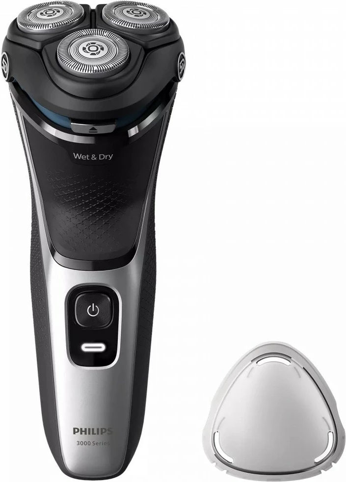 Makinë rroje Philips Series 3000 S3143/00, e thatë dhe e lagësht, 60 min, zezë/argjend