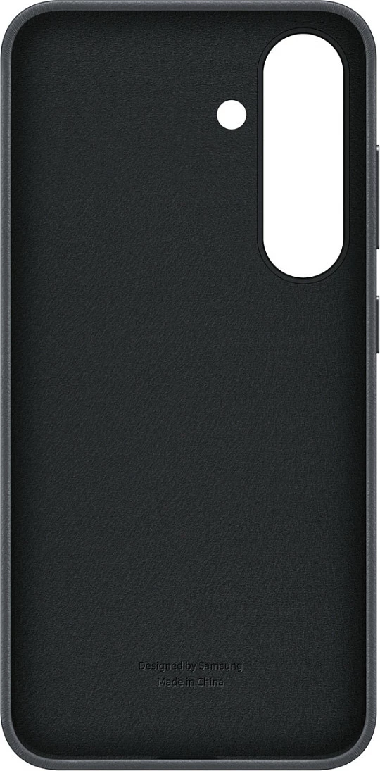 Mbështjellës Samsung Galaxy S25, Faux Leather, 15.8 cm (6.2"), Zi