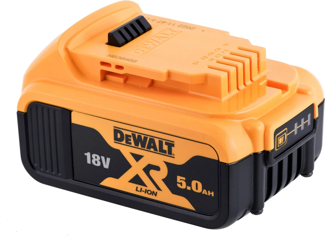 Bateri për paisje DeWALT DCB184-XJ,e zezë, e verdhë 