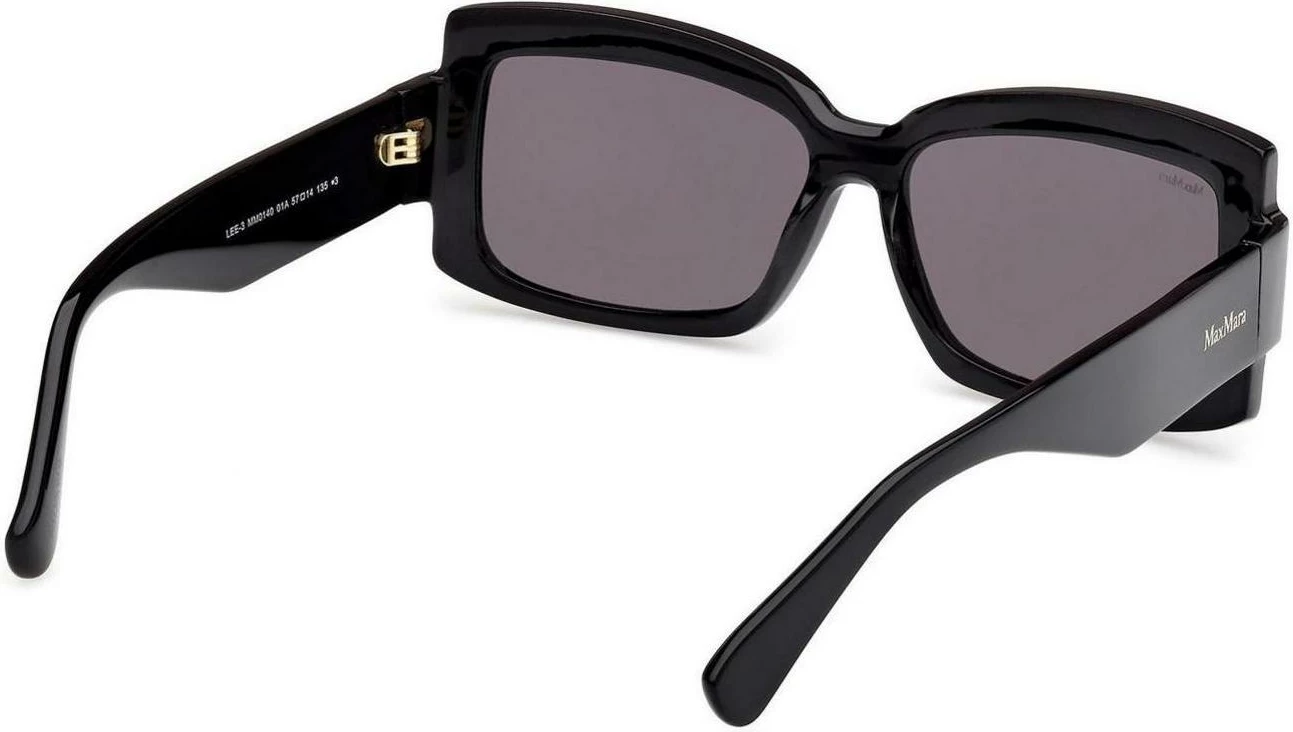 Syze dielli për femra Max Mara LEE-3 MM0140 01A, të zeza [Ngjyra: 57]