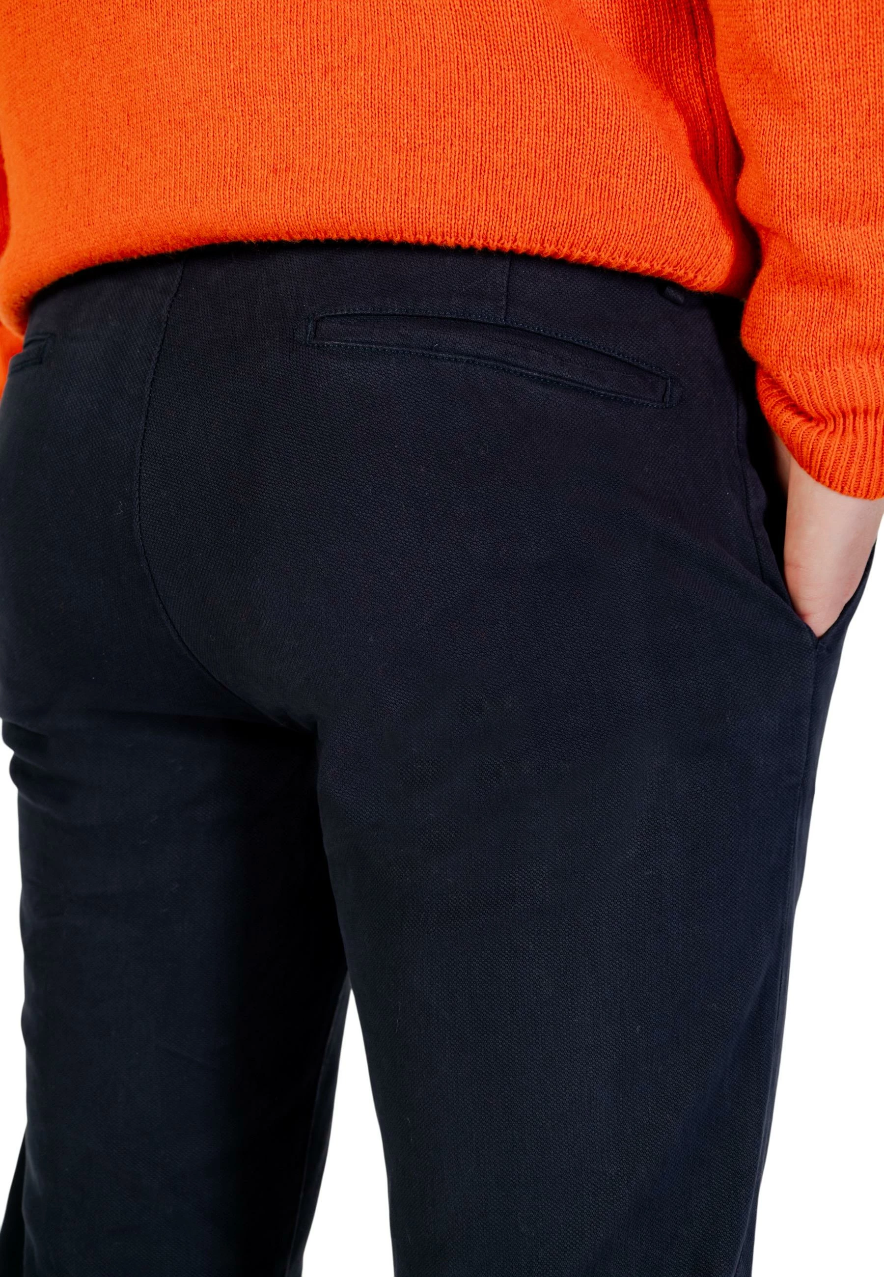 Pantallona chino për meshkuj Borghese 5WPA01 11CO101, të kaltra [Madhësia: XS]