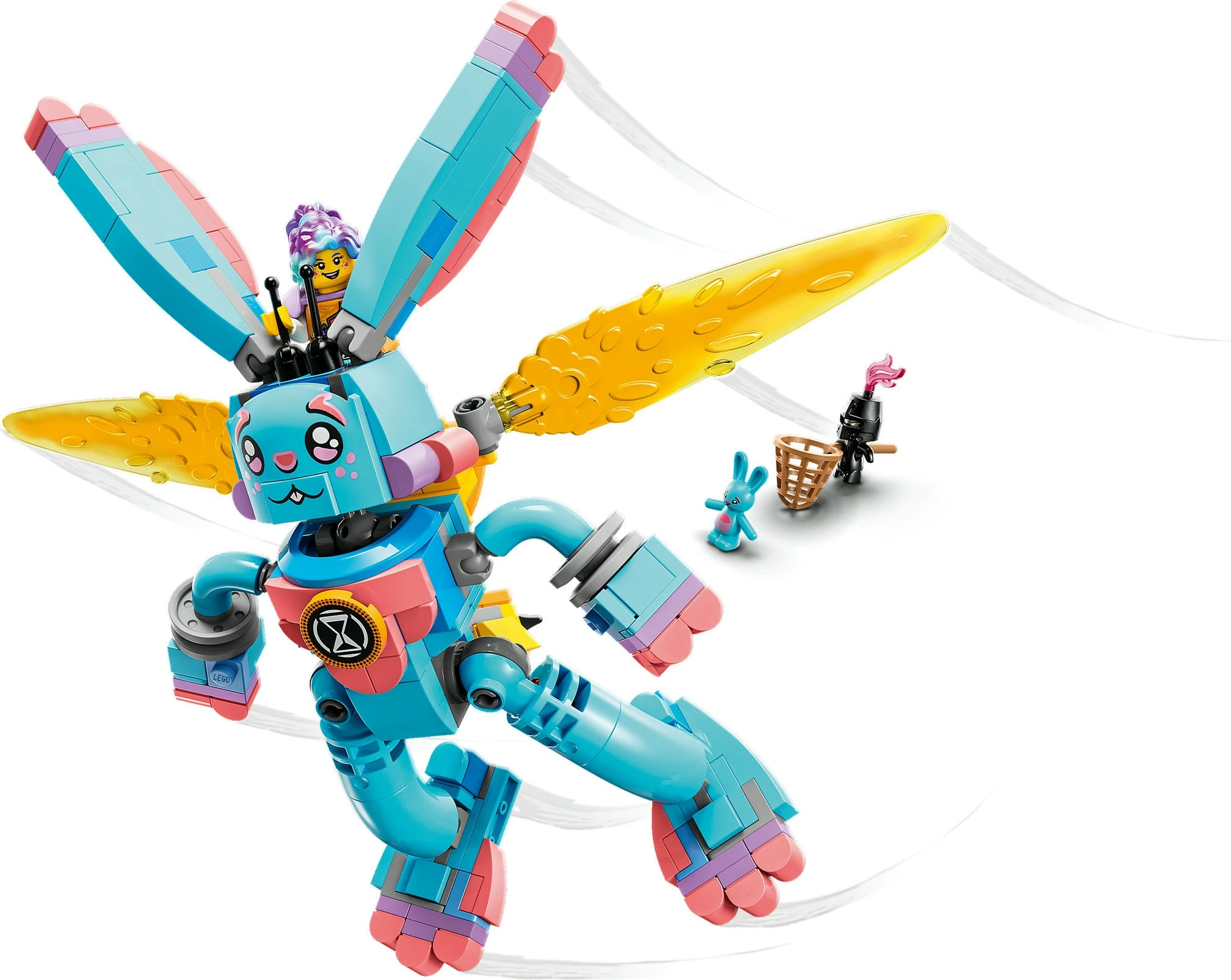 Set ndërtimi LEGO DREAMZzz 71453 Izzie dhe Bunchu, 259 pjesë, shumëngjyrësh