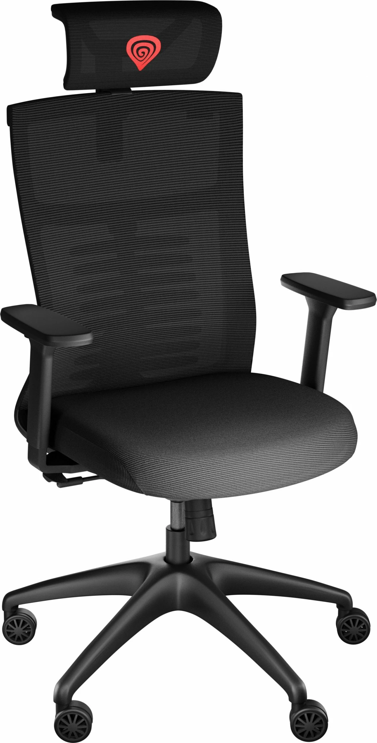 Karrige gaming GENESIS Astat 200 G2 NFG-1943, 120 kg, rrjetë/stoff, e zezë