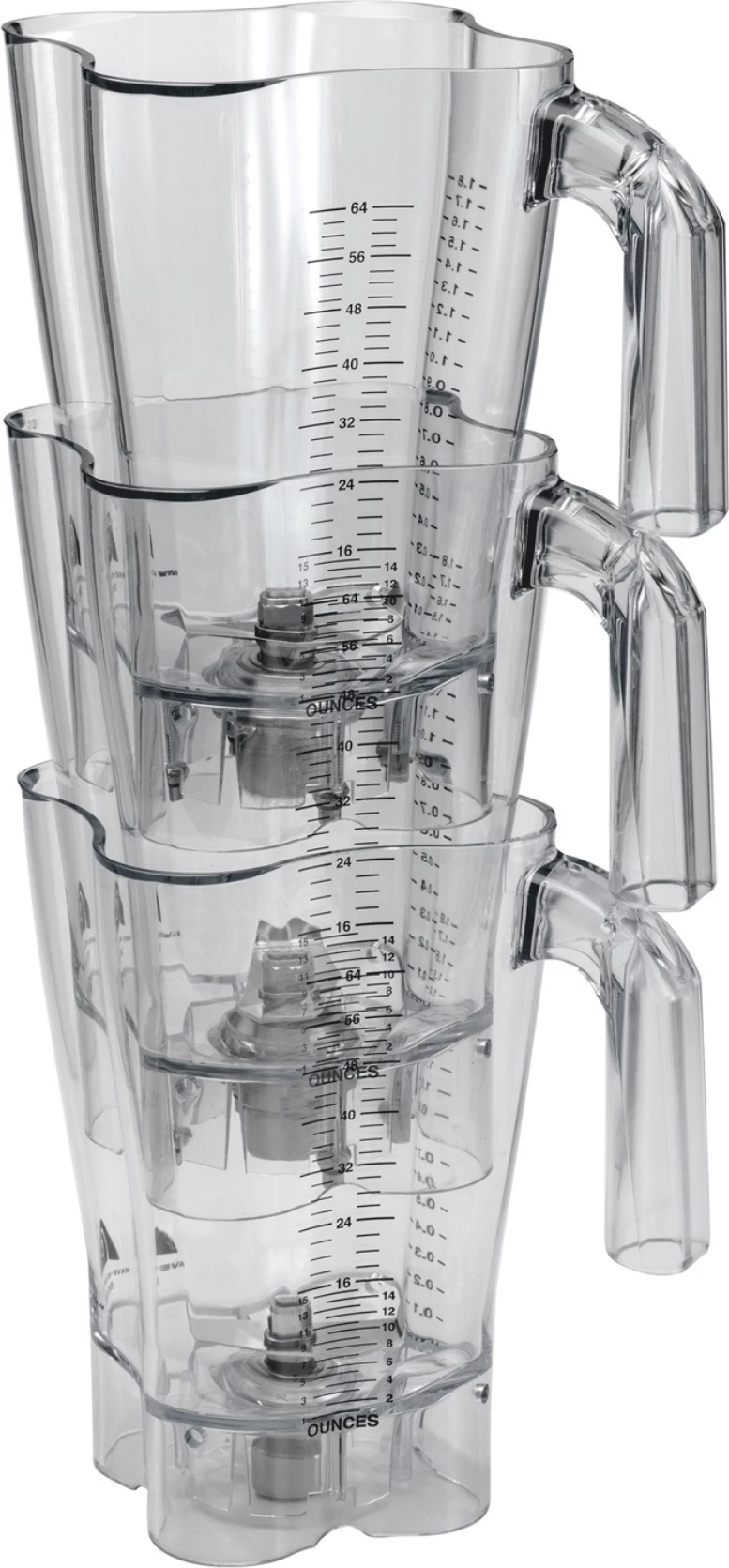 Enë blenderi, Hamilton Beach Commercial, për HBF600R-CE, 1.8 L, kopoliester, transparente