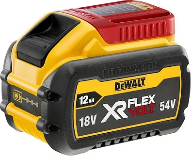 Bateri DeWALT DCB548-XJ, Li-Ion 54V 12Ah (216Wh), e verdhë dhe e zezë
