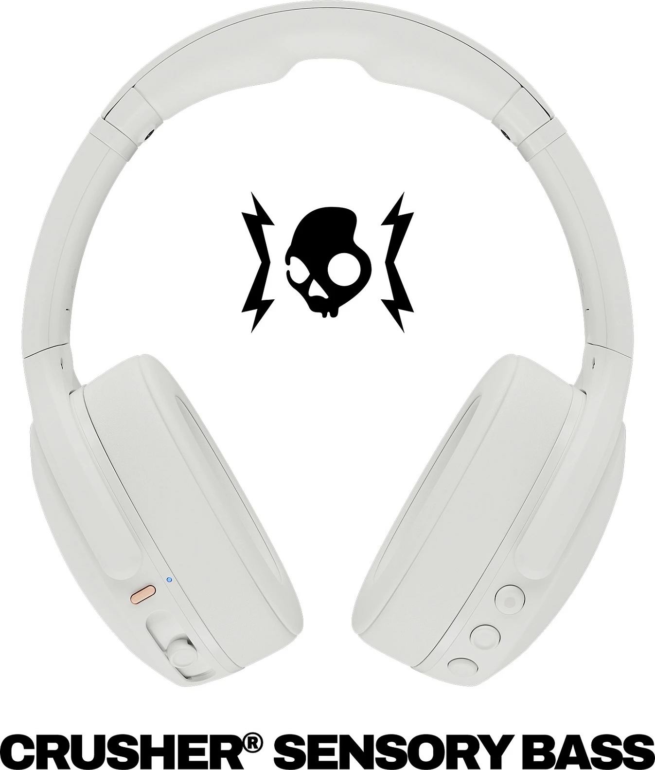 Kufje Skullcandy Crusher Evo S6EVW-S951, Bluetooth 5.0, over-ear, të bardha