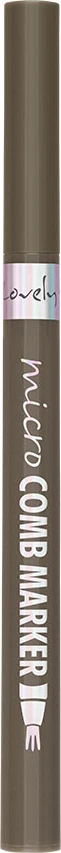 Marker për vetulla Lovely Micro Combo Marker Filling Eyebrow Tint 2, 1 art, ngjyra 2