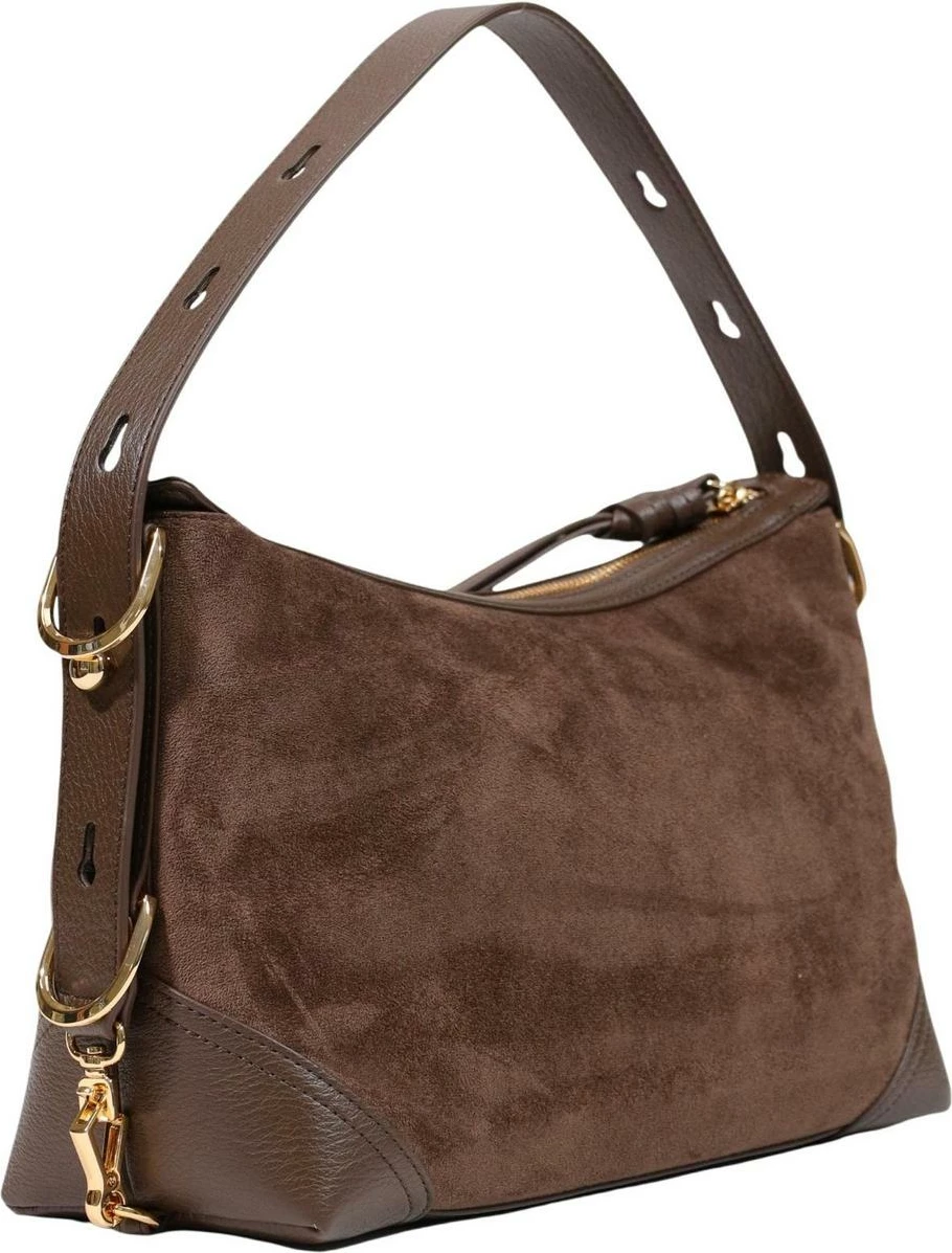 Çantë krahu për femra Love Moschino JC4091PP, kafe