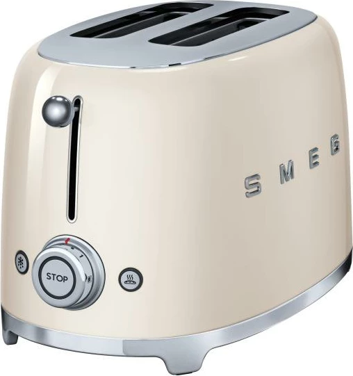 Toster SMEG TSF01CREU 2-feta, krem