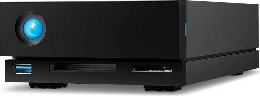 Hard disk i jashtëm LaCie 1big Dock, 8TB, Thunderbolt 3, 3.5" 7200RPM, i zi