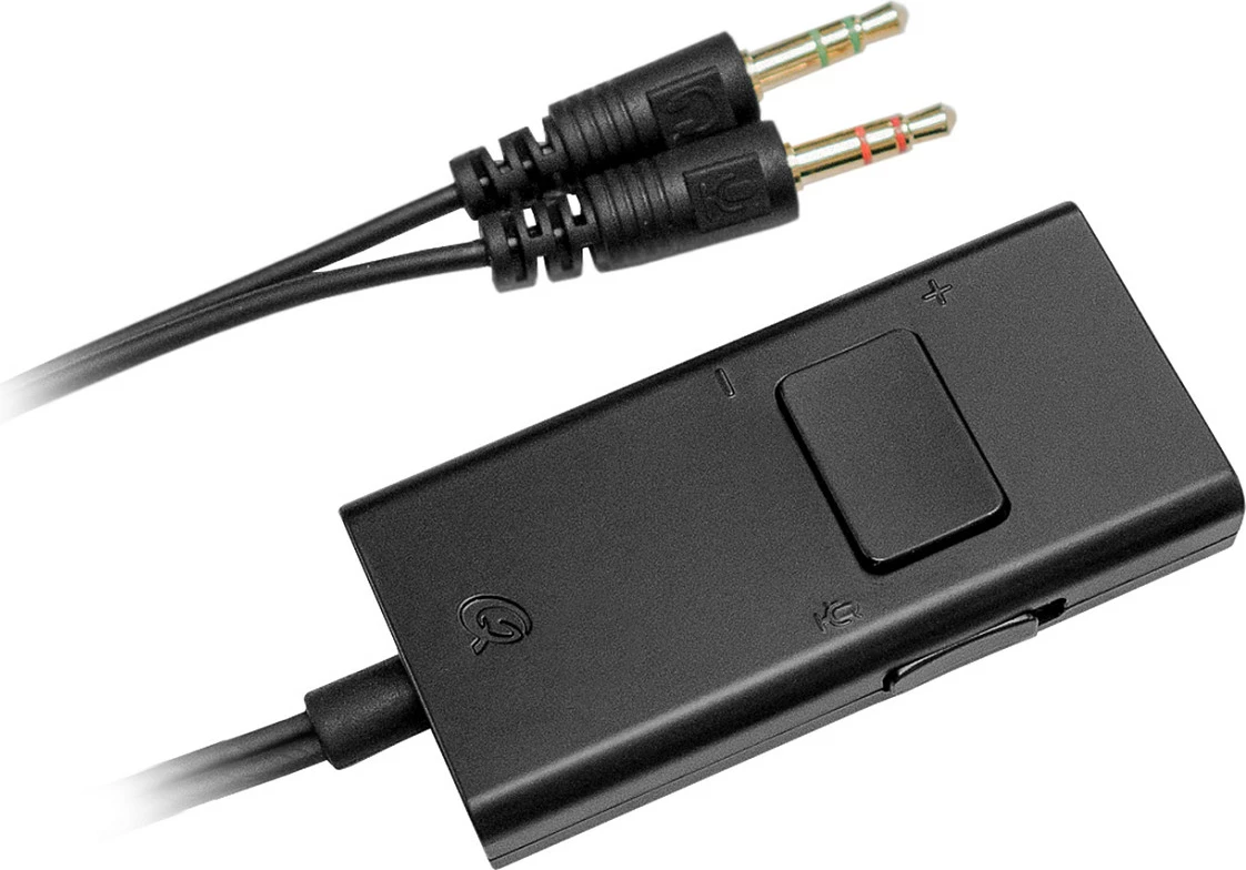Kufje gaming Qpad QH-91, me kabllo, 2x 3.5mm, mikrofon i heqshëm, të zeza