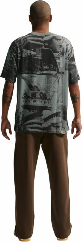 Maicë meshkuj Nike FFF Iron, gri