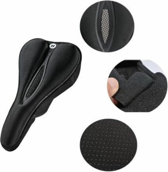 Mbulesë geli për selë biçiklete Rockbros, e zezë