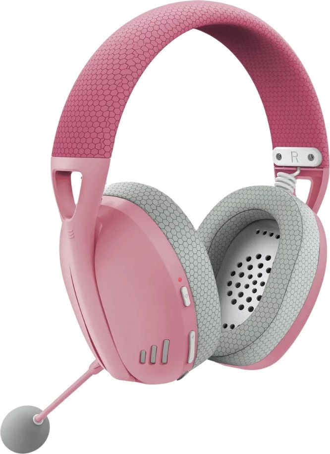Kufje gaming wireless Redragon Ire Pro H848B 7.1 Surround, 2.4GHz/BT/3.5mm, rozë