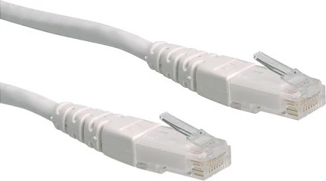 Kabllo rrjeti ROLINE Cat6 UTP, 1 m, e bardhë