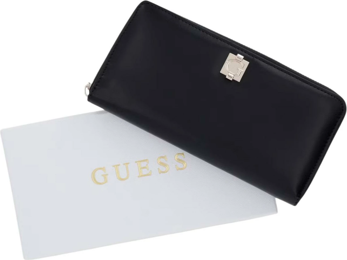 Portofol për femra Guess Audrey SLG Medium ZI SWVG97 34146, i zi