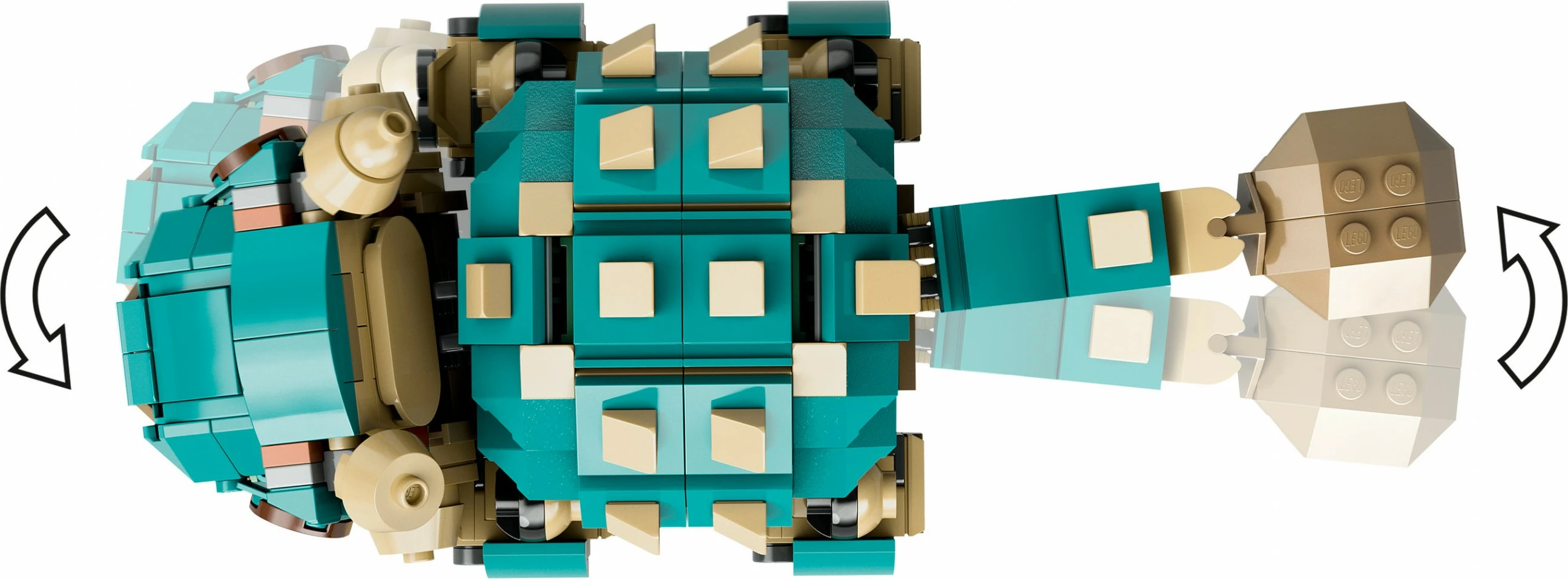Set ndërtimi LEGO Jurassic World 76962 Baby Bumpy Ankylosaurus, shumëngjyrëshe