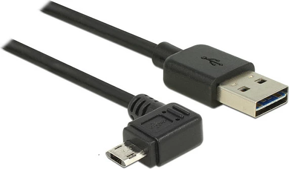 Kabllo USB DeLOCK 83847, USB-A në Micro-USB B, 0.5 m, USB 2.0, e zezë