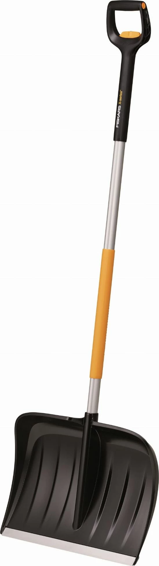 Lopatë bore Fiskars X-series 1057189, dorezë teleskopike, bosht alumin, kokë plastike, e zezë/portokalli