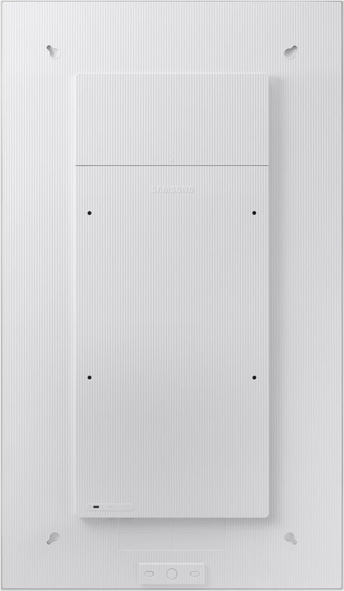 Ekran dixhital Samsung Smart Signage EM32DX, 32 inç, Quad HD, 8GB, Wi-Fi, Bluetooth, gri/bardhë