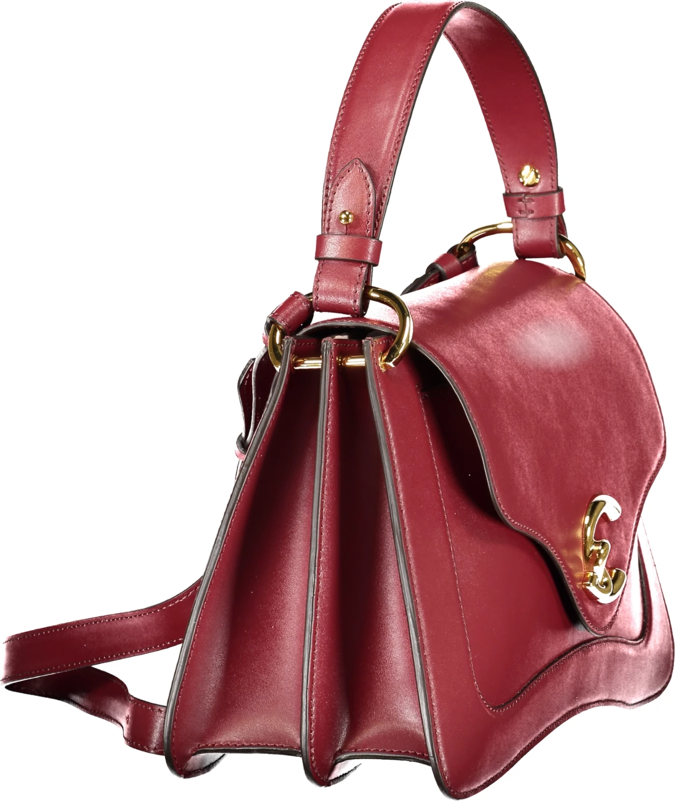 Çantë për femra COCCINELLE C-ME CALF, e purpurt