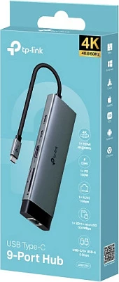 Hub TP-Link UH9120C, USB 3.2 Gen 1, HDMI, RJ-45, 5000 Mbit/s
