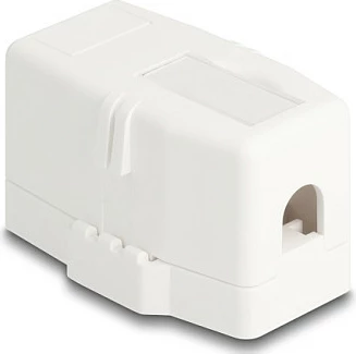 Kuti montimi Keystone DeLOCK 85841, snap-in, plastike, 345 x 545 x 324 mm, e bardhë