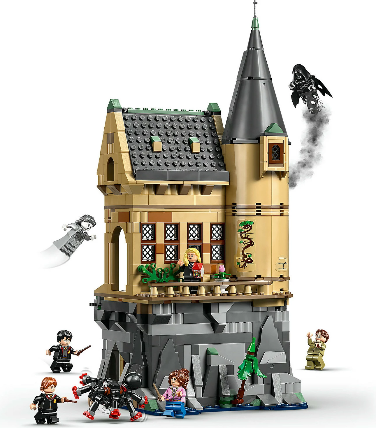 Set ndërtimi LEGO Harry Potter Hogwarts Castle 76463, 907 copë, 7 minifigura, shumëngjyrësh