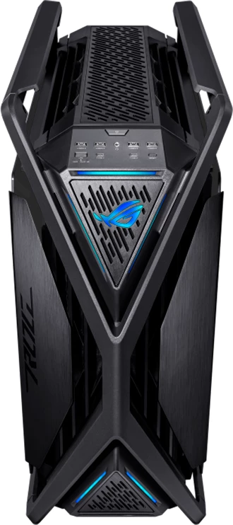 Kasë ASUS ROG Hyperion GR701 BTF Edition E-ATX/Midi Tower, tempered glass, 4x140mm fans, ARGB, 60W fast charging, e zezë
