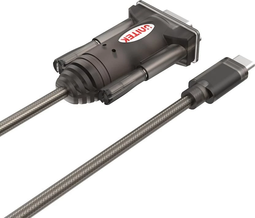 Kabllo serike Unitek, Y-1105K, 1.5 m, DB-9, e zezë