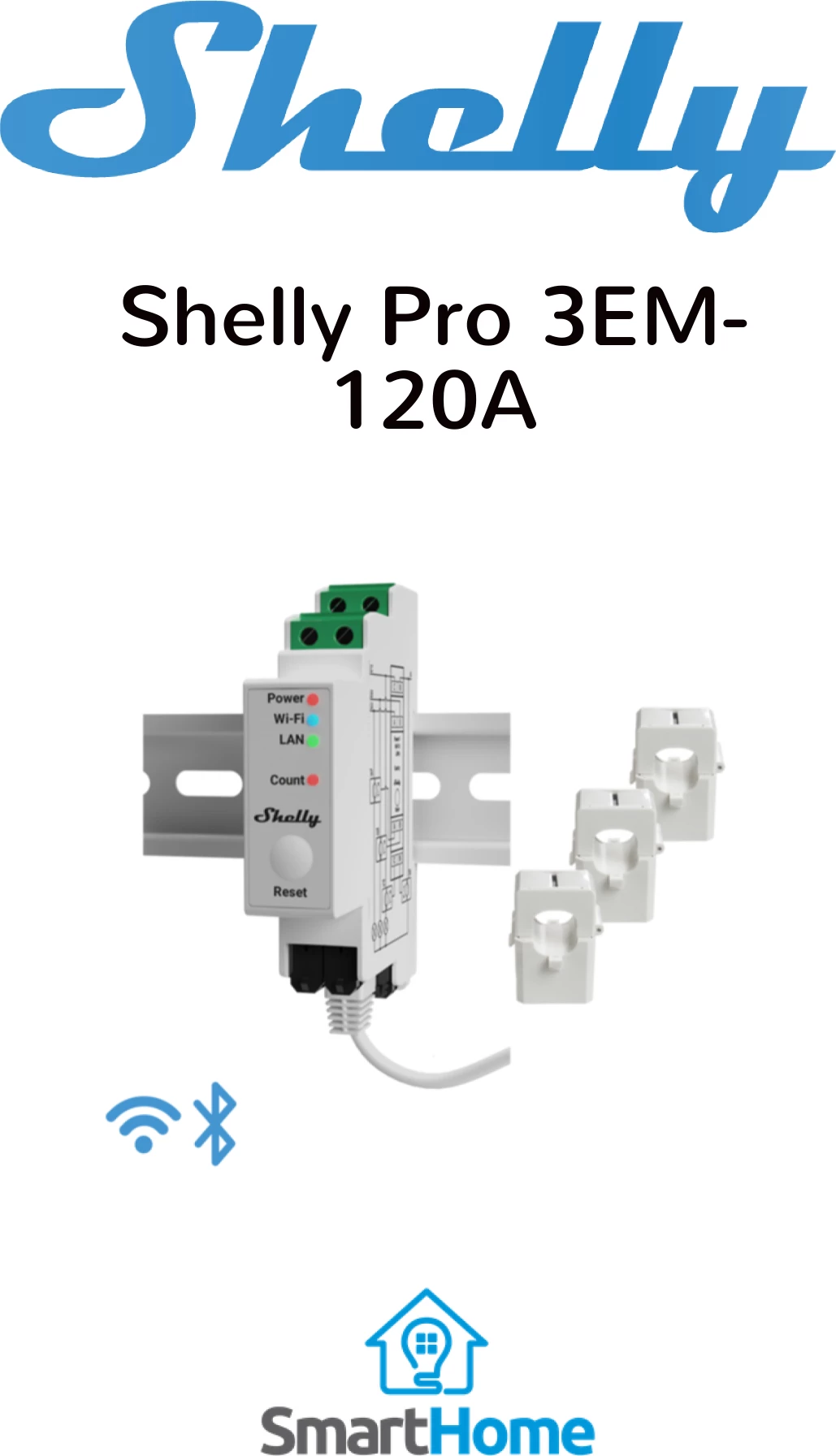 Shelly Matës i energjisë Shelly Pro 3EM-400A