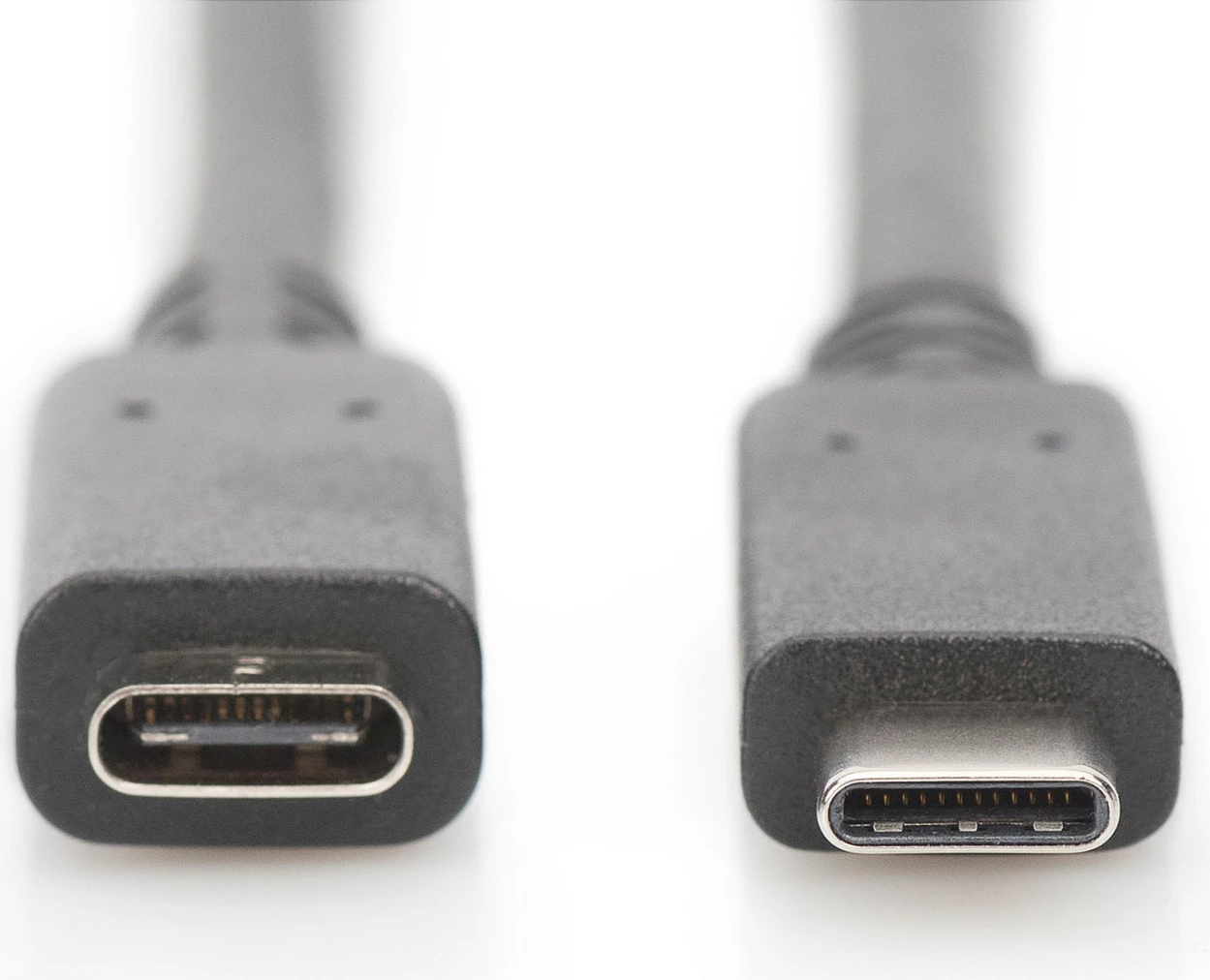 Kabllo zgjatëse USB‑C Digitus USB‑C 3.2, 0.7 m, 10 Gbps, PD 100W, e zezë