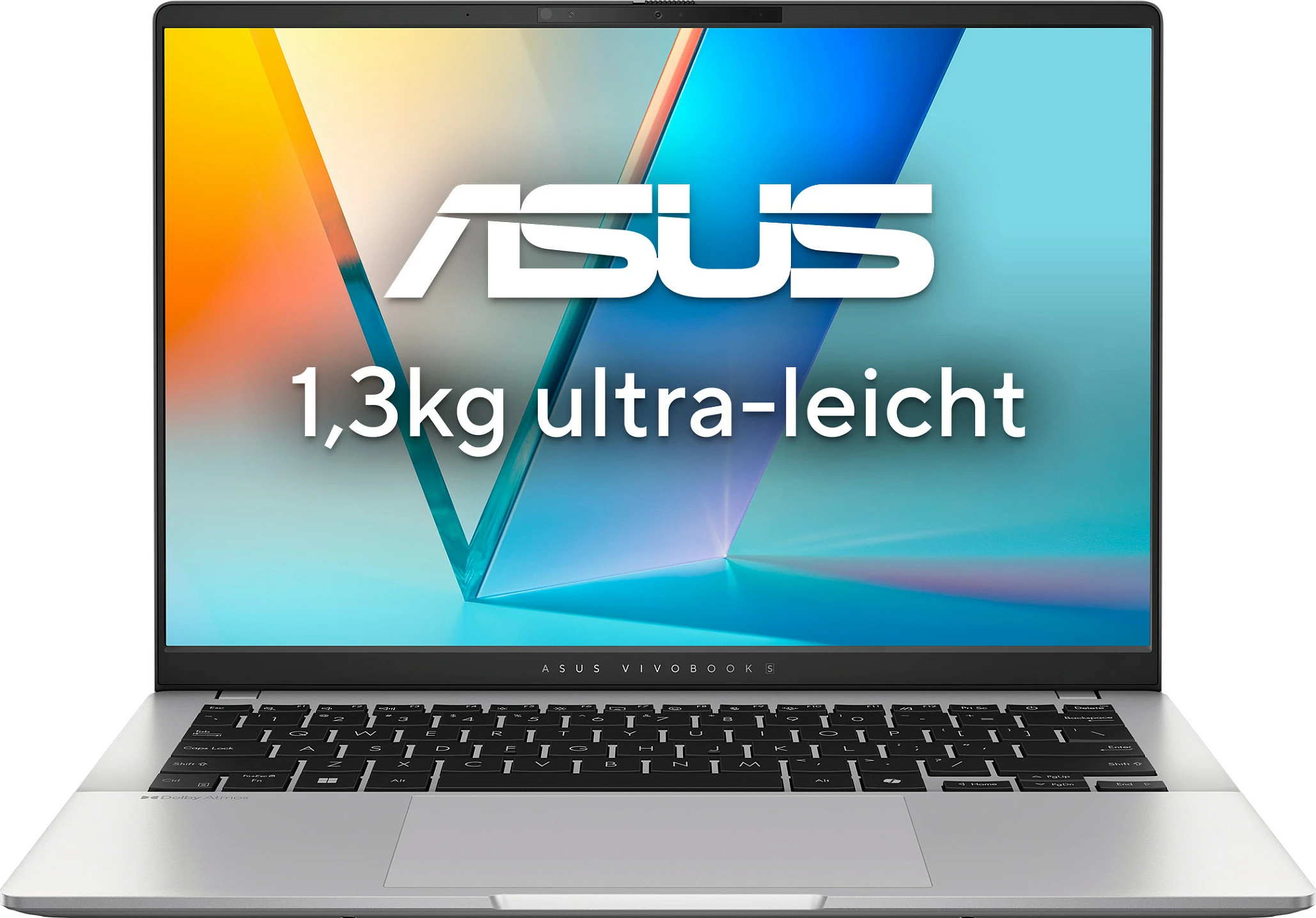 Laptop ASUS Vivobook S 14 S5406SAL-SF315W, Core Ultra 5 226V, 16GB RAM Memorje, 512GB SSD, Windows 11 Home, argjendtë