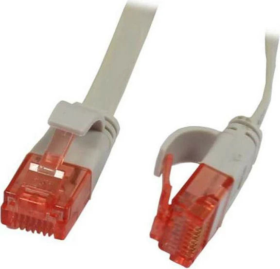 Kabllo rrjeti Synergy21 S216159V2, Cat6, 0.15 m, RJ-45 në RJ-45, gri