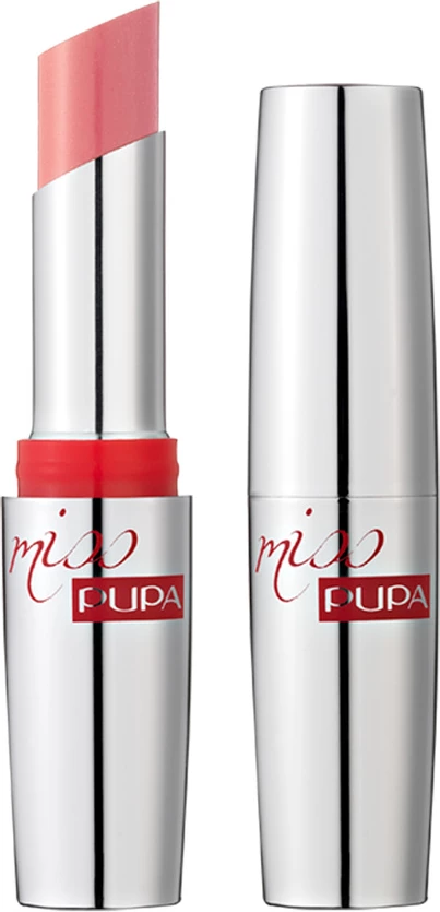 Buzëkuq për femra Pupa Milano Miss Pupa Ultra Brilliant Lipstick 101 Nude Rose, 2.4ml