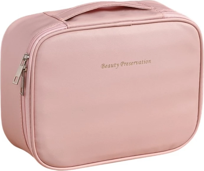 Çantë kozmetike për femra Ecarla KS146R rozë