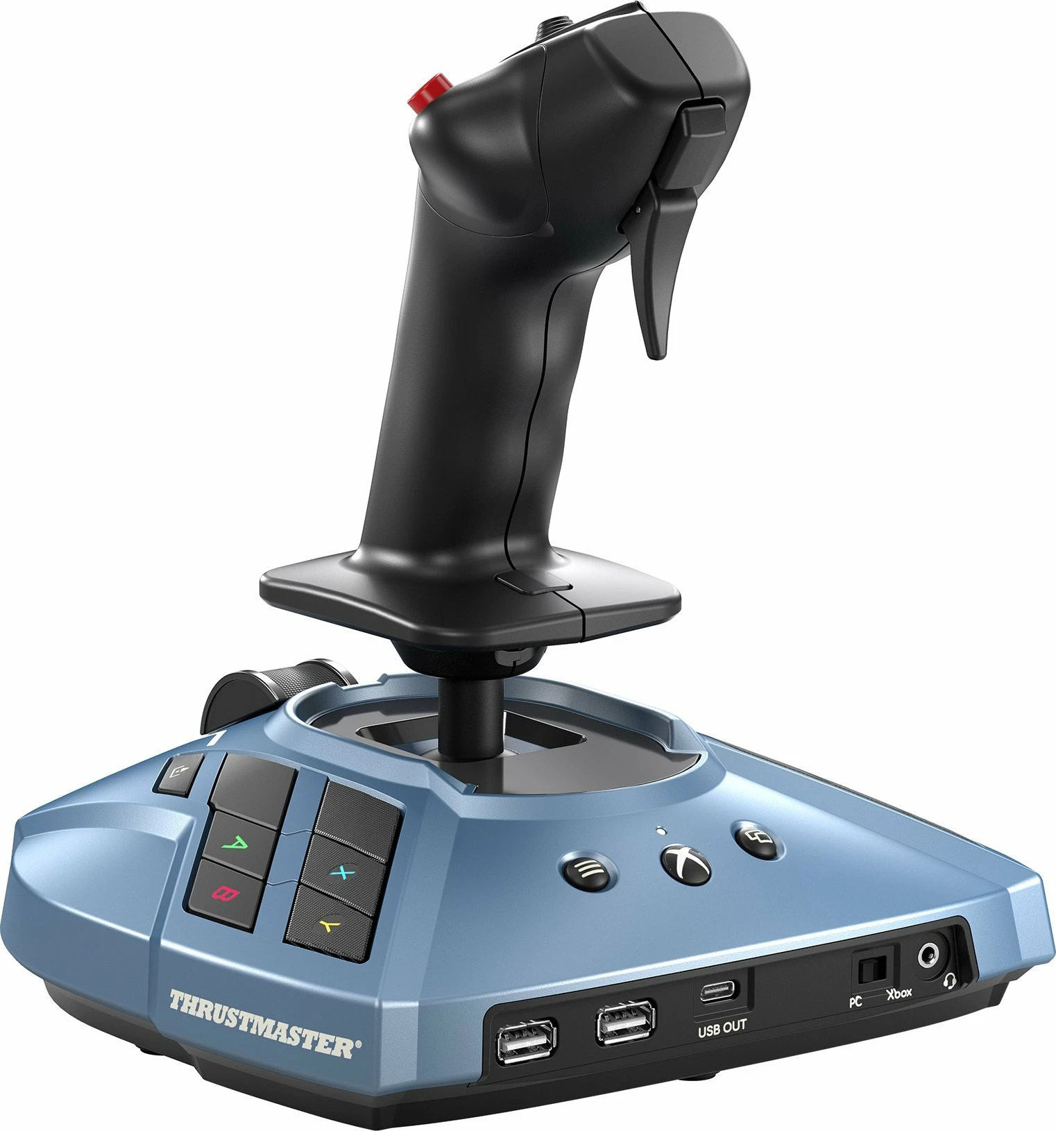 Joystick Thrustmaster TCA Captain Pack X Airbus Edition 4460217, wired, për PC/Xbox Series X/S, set, blu