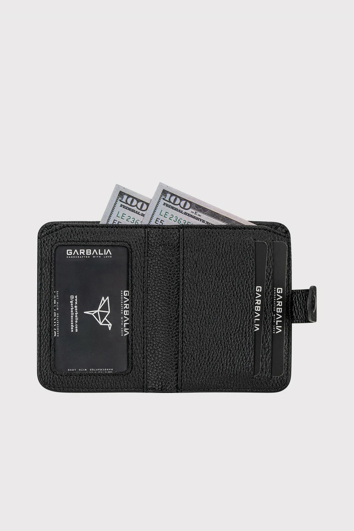 Portofol unisex Zoozie Bags, ngjyrë e zezë, Pedras