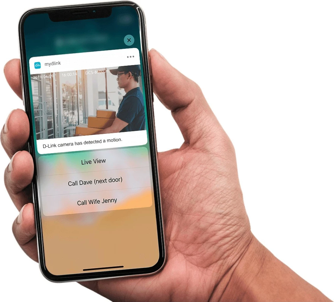 Kamerë Wi-Fi D-Link DCS-8350LH 2K QHD e bardhë