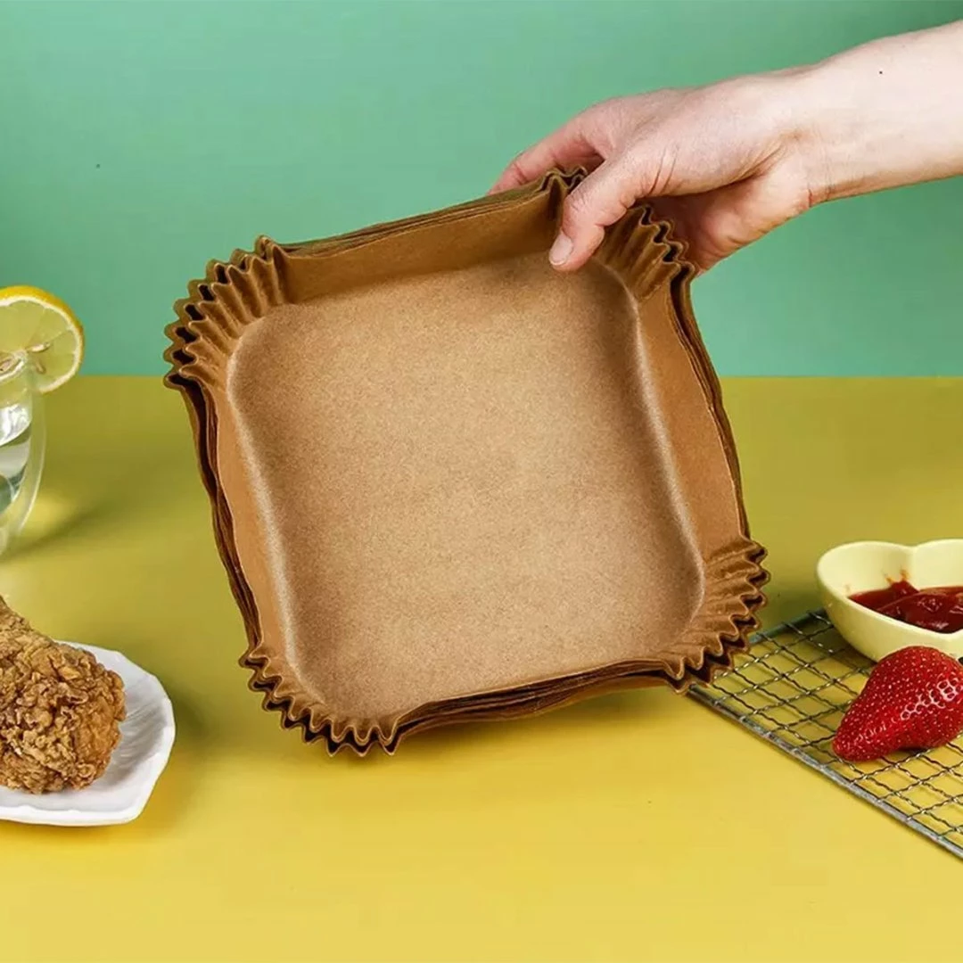 Insert letre pergamene për air fryer Klausberg KB-7781 16x16cm 100 copë