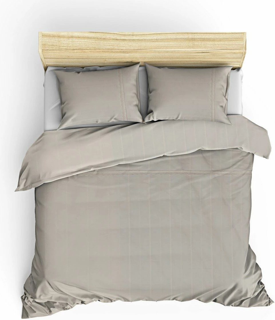 Set mbulesë për jorgan dopio, krem, L'Essentiel Linge de Maison, Jasmin