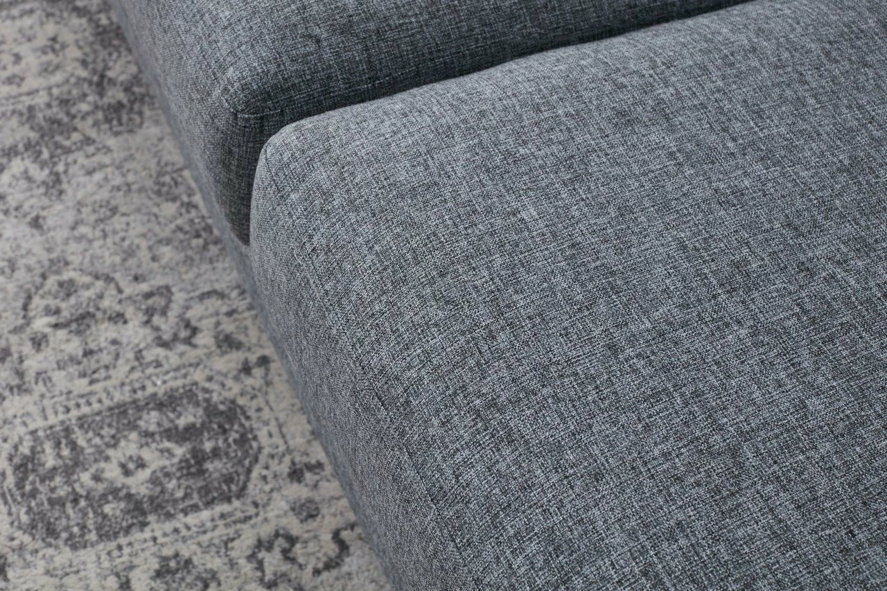 Divan dy ulës, ngjyrë gri, Eva, Atelier del Sofa