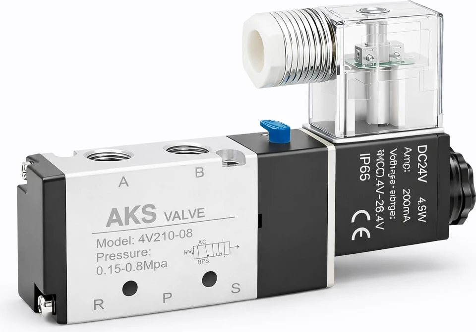 Valvul solenoide pneumatike 4V210-08 – DC 24V