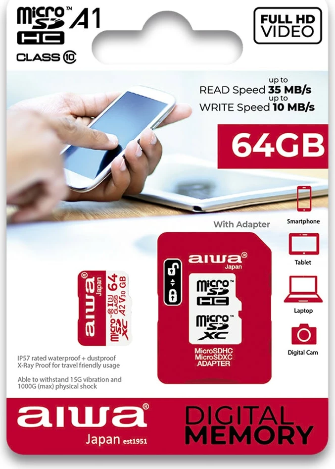 SD Kart Memorie AIWA MSDC10-64GB