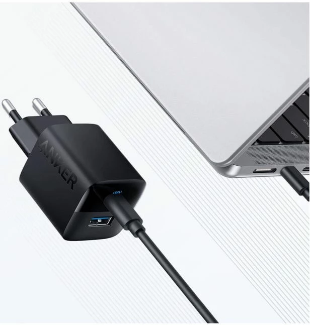 Karikues ANKER 323 A2331G11, 33W, 1x USB-C + 1x USB-A, i zi